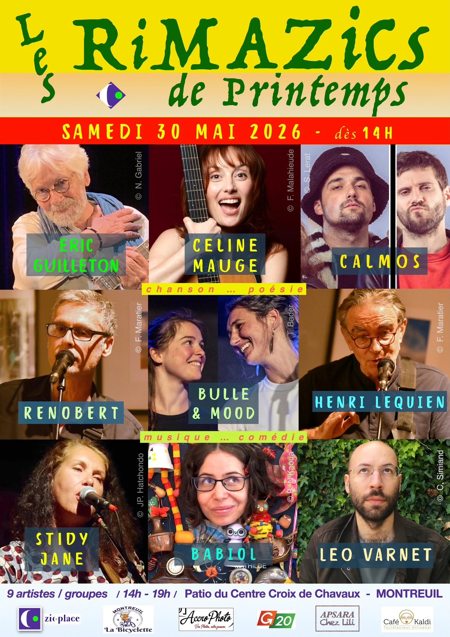 Rimazic de printemps, le 30 mai 2026 à Montreuil